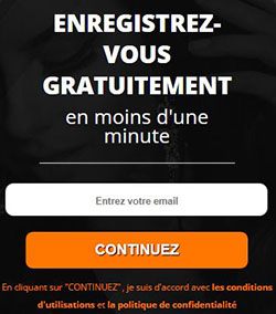 L'inscription sur Dateefy